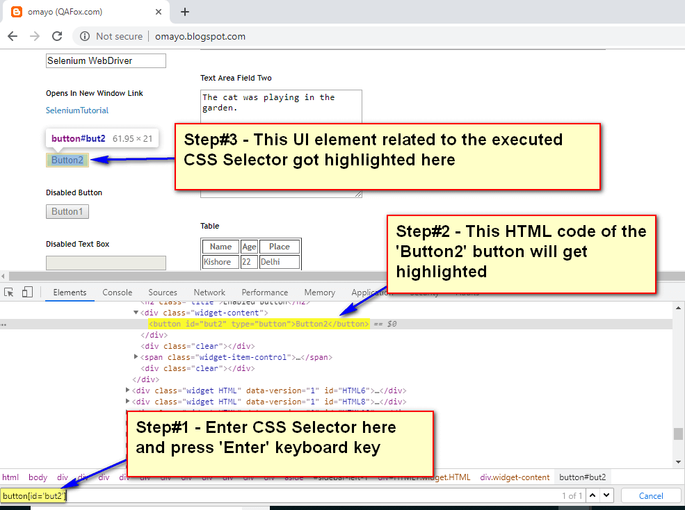 Selenium Locators Default Chrome Dev Tools for validating XPath