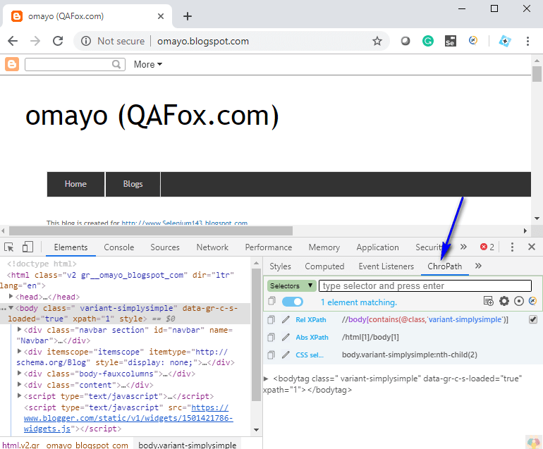 Selenium Locators Using XPath Expressions with HTML Table QAFox