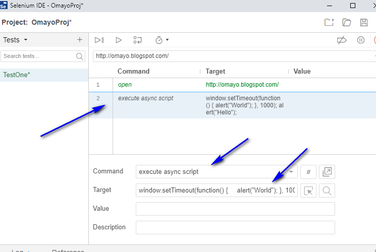 New Selenium IDE ‘execute async script’ Command QAFox