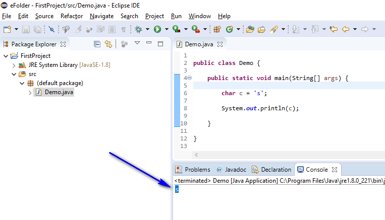 Java for Testers char data type QAFox