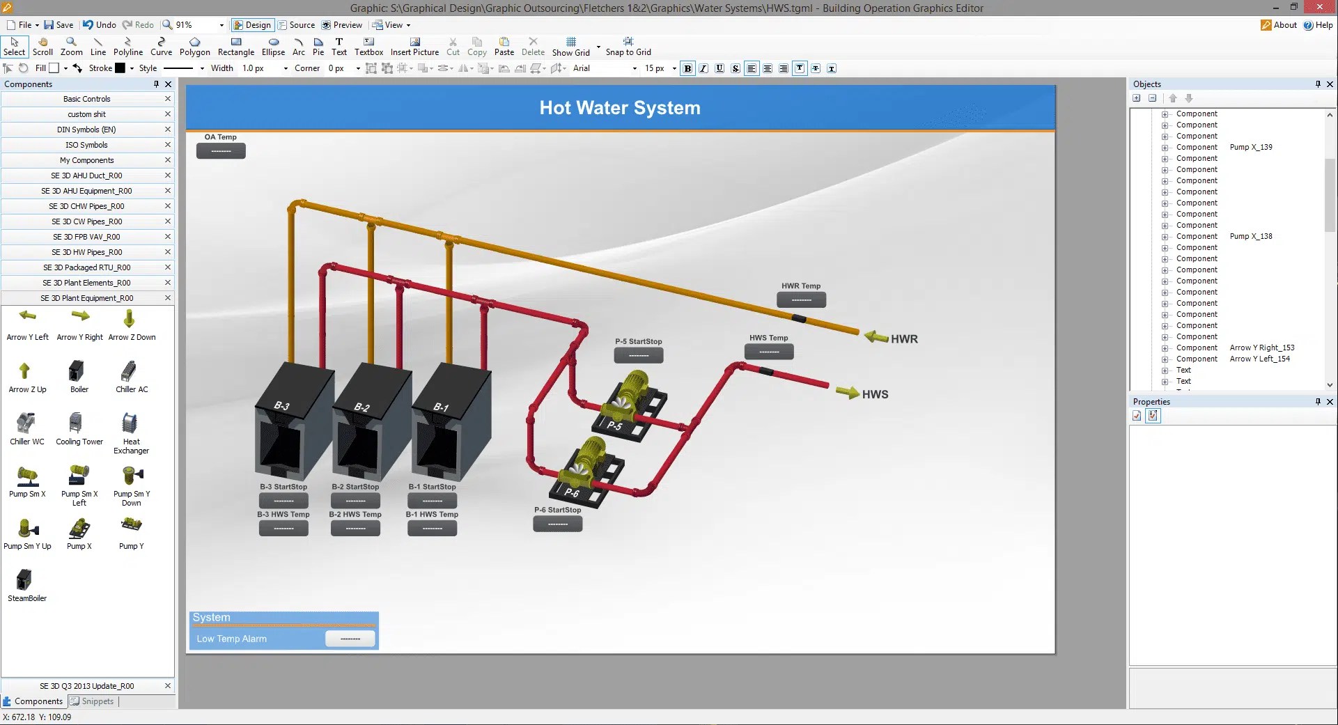 Building Automation System (BAS) Graphics QA Graphics