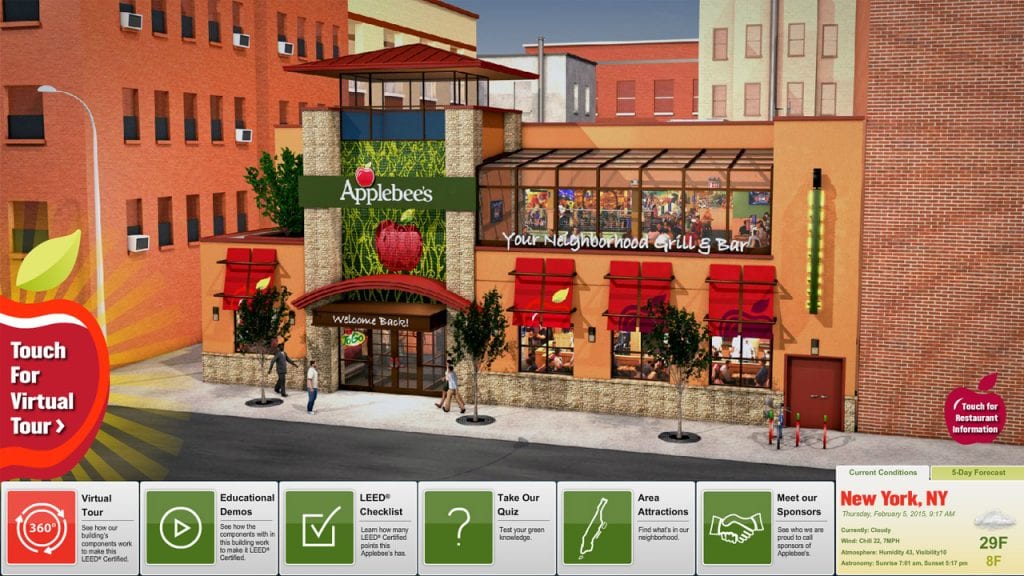 QA Graphics NYC Applebee's