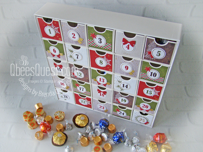 Advent Calendar Kit (perfect gift for college kids) Qbees Quest
