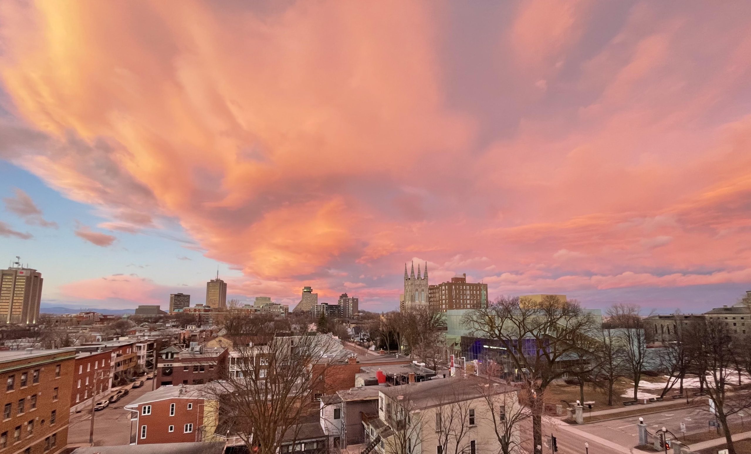 PHOTO Awesome sunset in Quebec City The Quebec Chronicle Telegraph