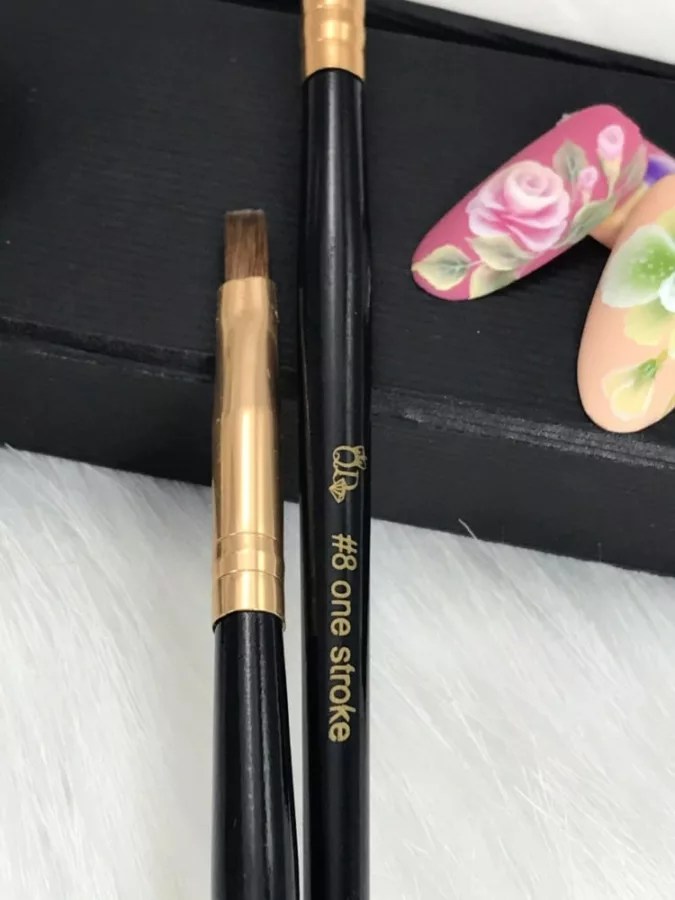 one stroke brush 8 nylon QD Nails