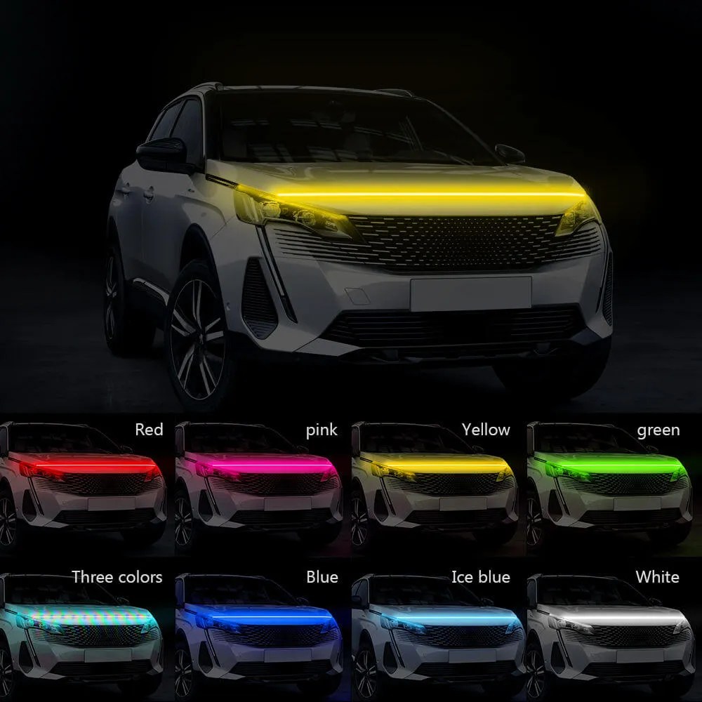 The Benefits of Installing a Car Hood LED Strip QEEDON