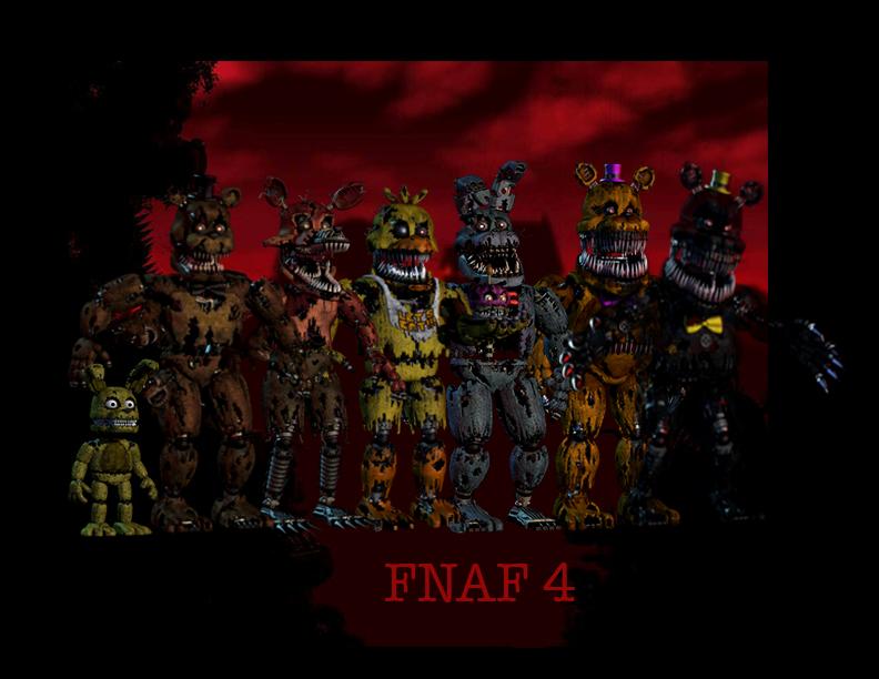 Which FNaF 4 Animatronics Are You? Personality Quiz