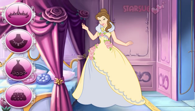 Play Disney Princess Belle Free online games with