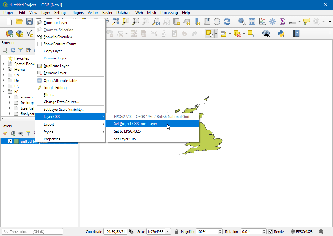 Calculating Line Lengths and Statistics — QGIS Tutorials and Tips