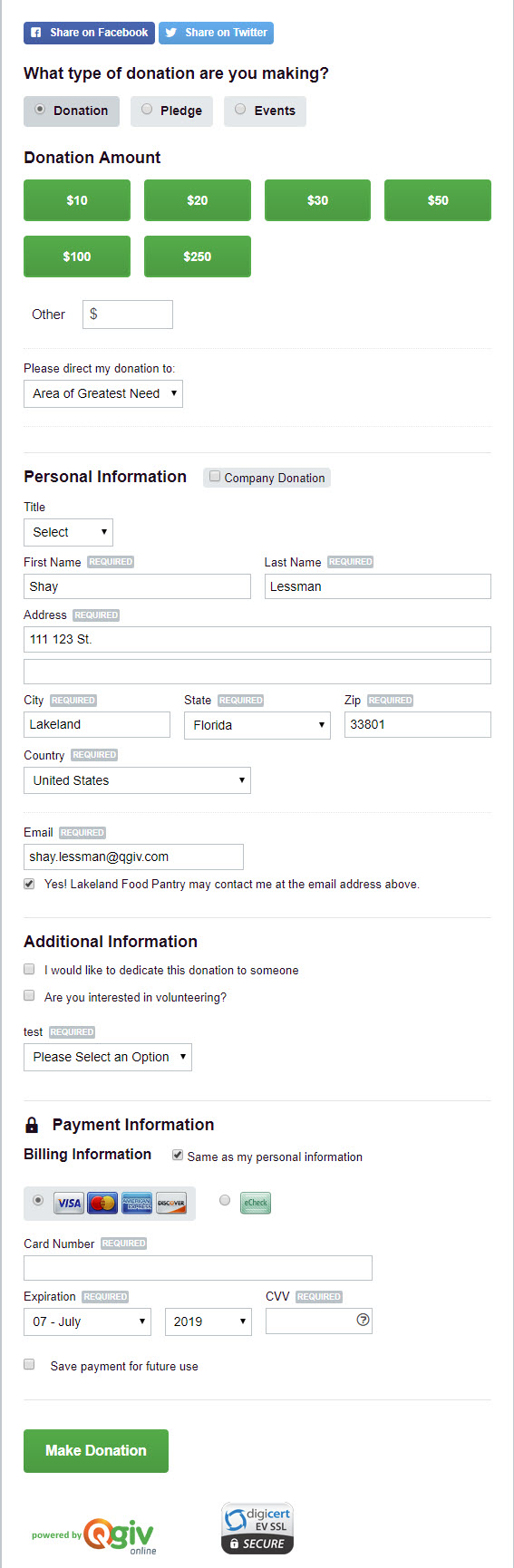 Nonprofit Donation Forms Best Practices