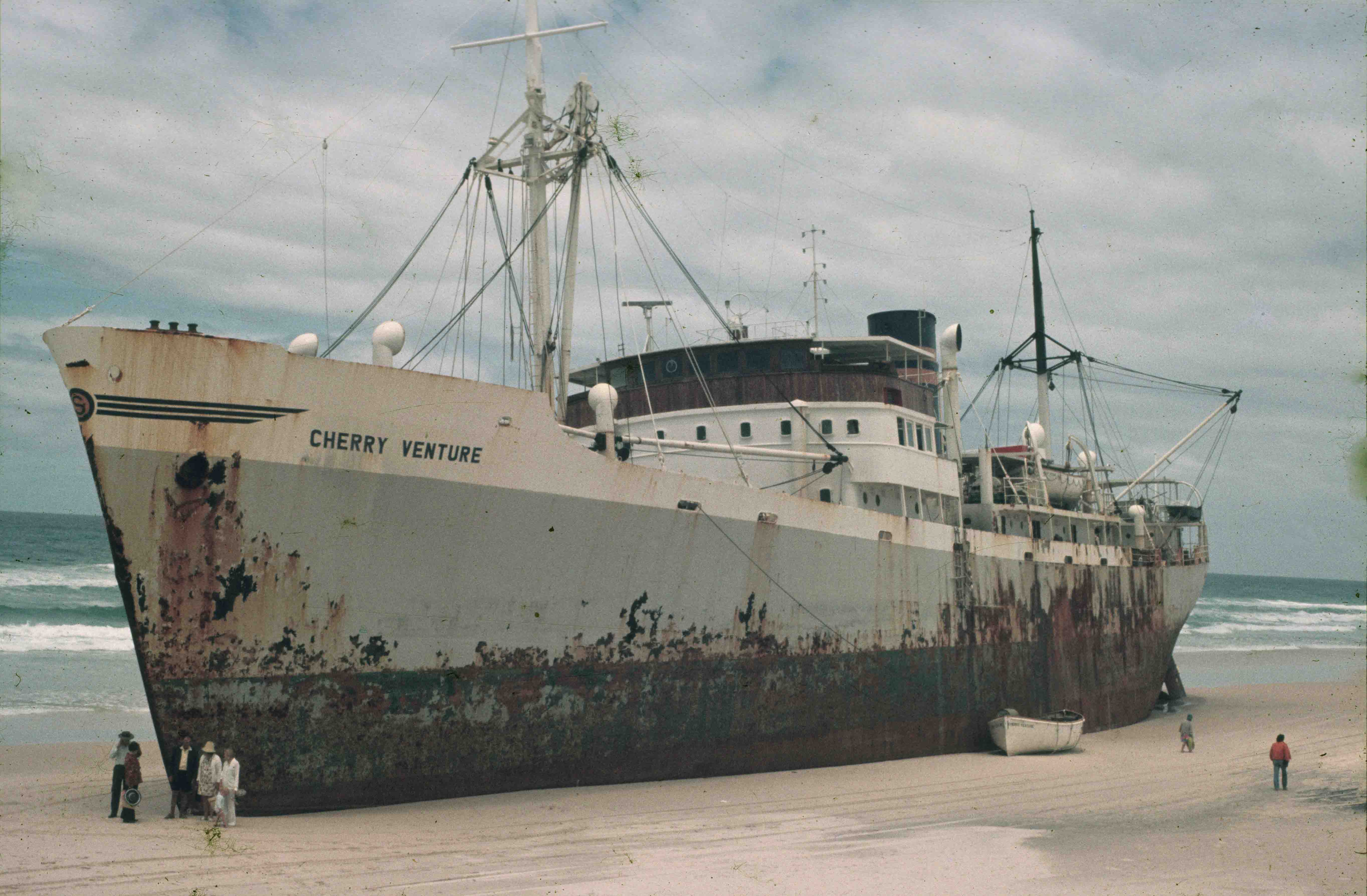 Wreck of the Cherry Venture, 1973 Queensland Historical Atlas