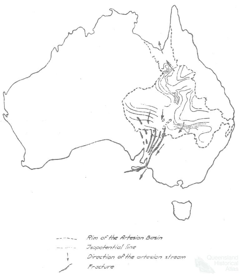 Great Artesian Basin water from deeper down Queensland Historical Atlas