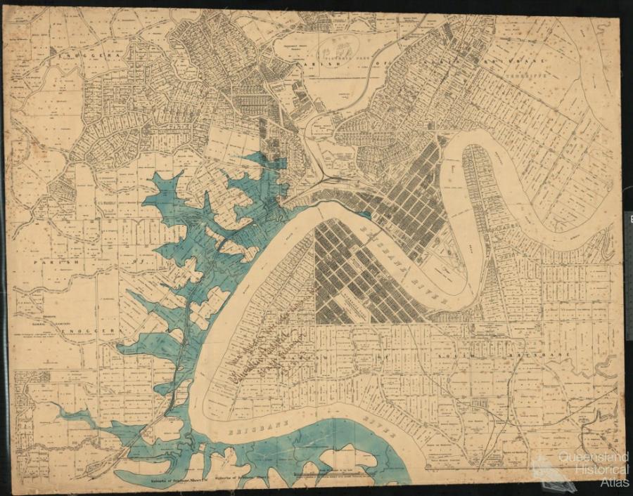 Brisbane floods 1893 to the summer of sorrow Queensland Historical Atlas