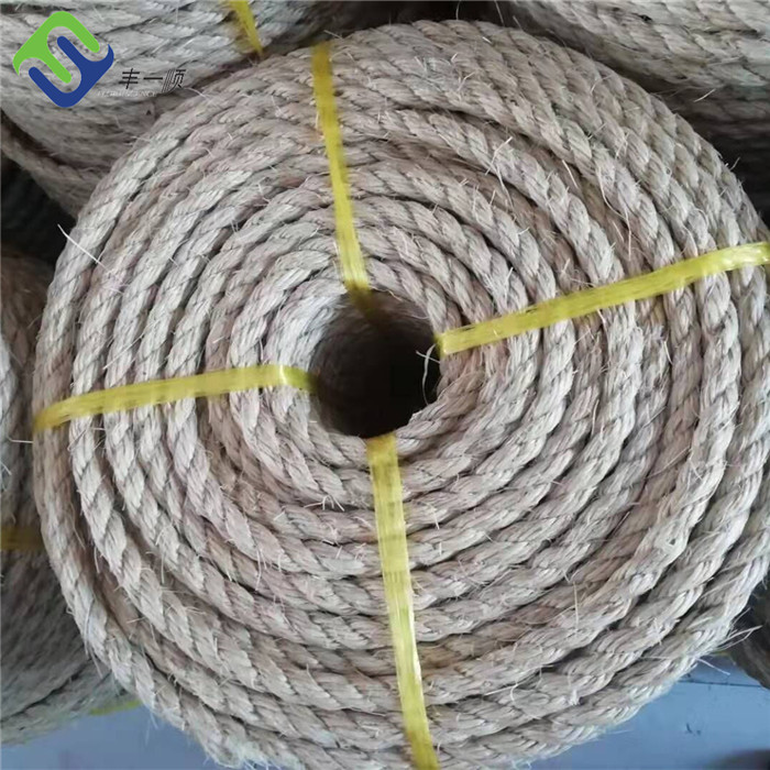China Wholesale China 100 Natural Ecofriendly Twisted Sisal Rope factory and manufacturers