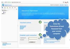 Teamviewer 6: How to Connect to your Remote Desktop using a Browser ...
