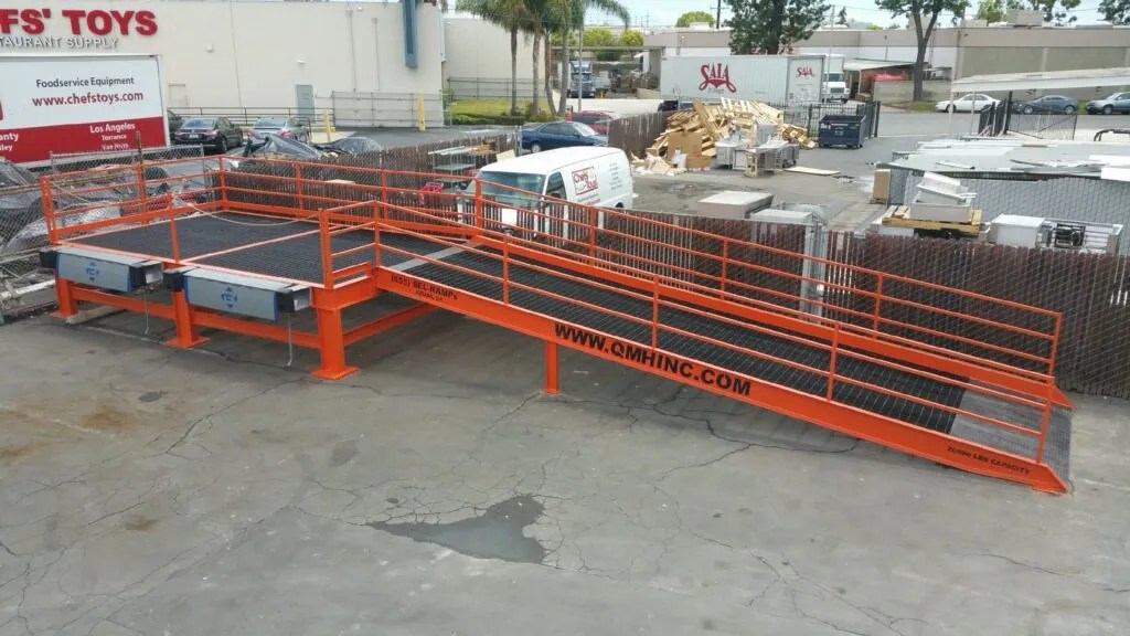 What Are Portable Loading Docks? Quality Material Handling Inc. Blog