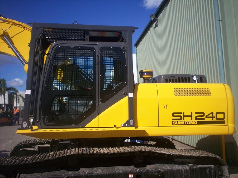 Excavator ROPS & OPG QMW Industries