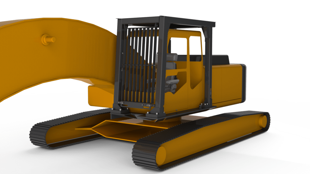 Excavator ROPS & OPG QMW Industries