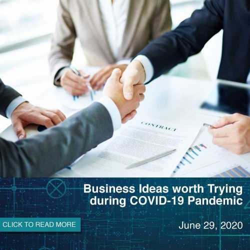 Business ideas worth trying during Covid19 Pandemic QNE Software
