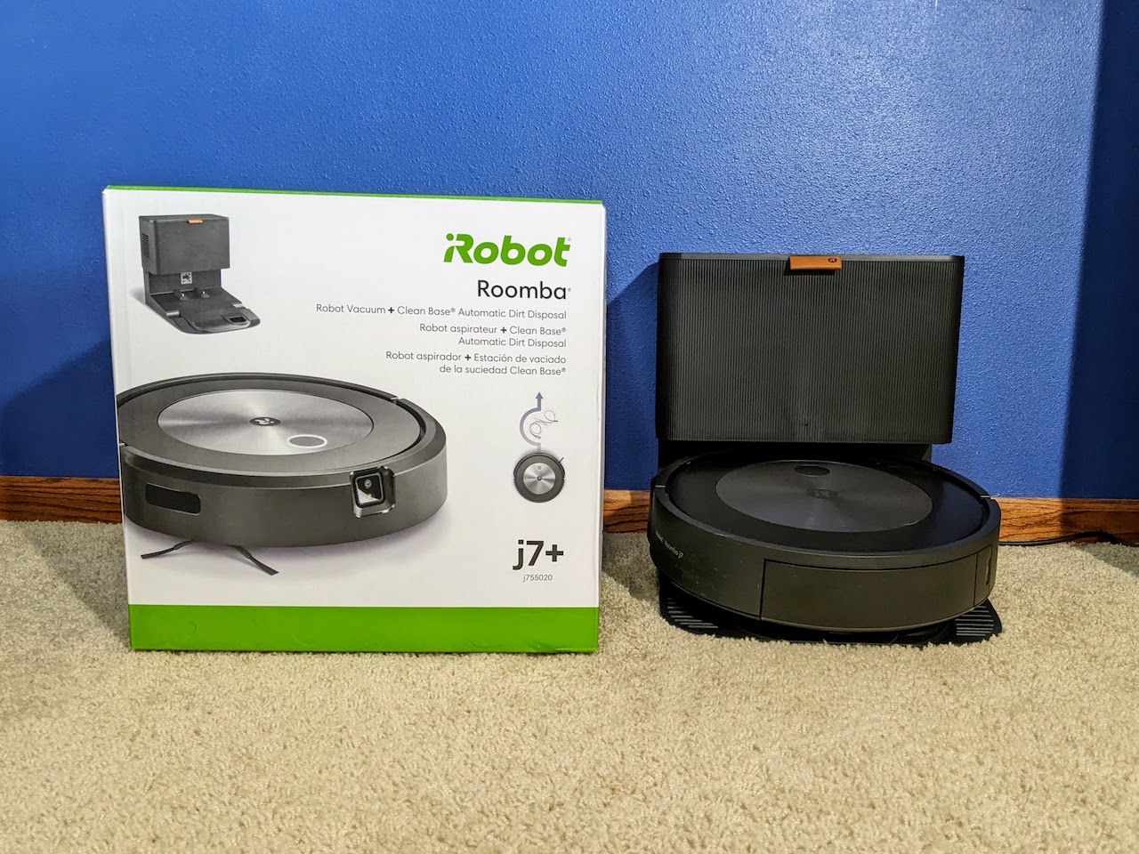 iRobot Roomba J7+ Selfemptying Robot Vacuum Cleaner (Original) buy