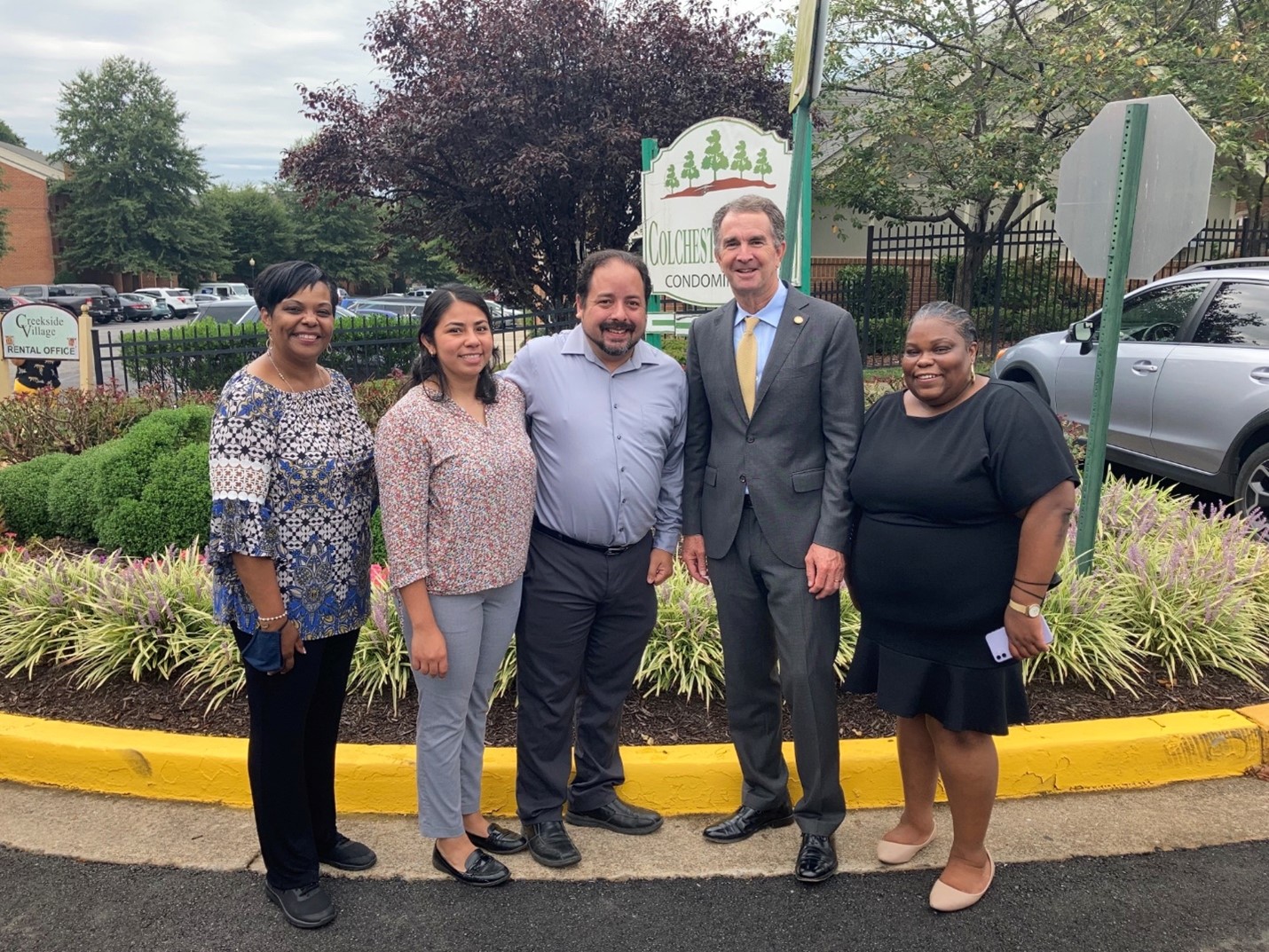 Governor Northam Visits Colchester Towne Community Quantum Real