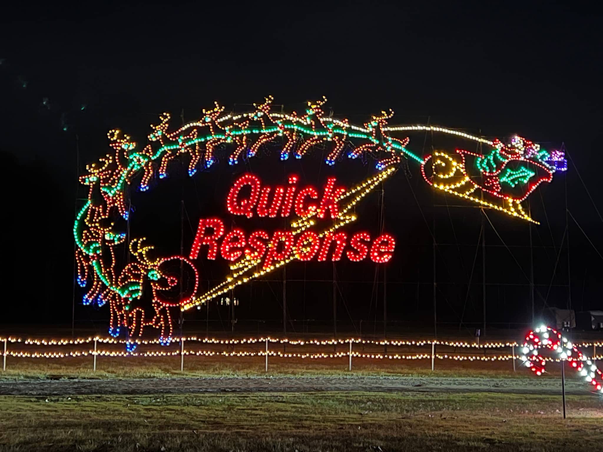 The Quick Response Restoration 2023 Christmas Lights Display Quick Response Restoration