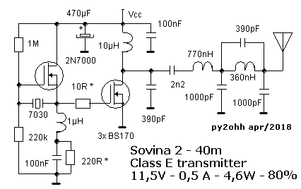 How To Build A 1 Watt Am Cw Transmitter Circuit - Wiring Draw
