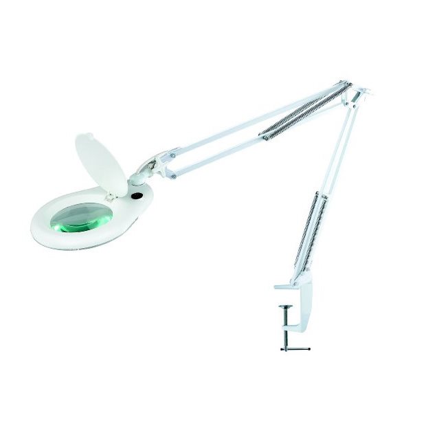 Eclipse 902109 Workbench Magnifier Lamp w/Bench Clamp 5Diopter