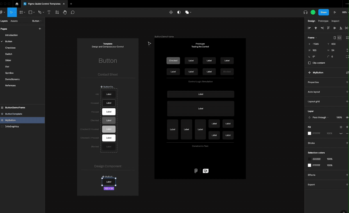 Creating Controls from Figma Design