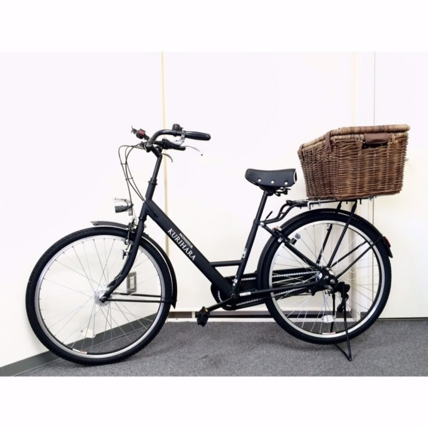 カッティングステッカーでおしゃれな自転車を個性ある社用車に カッティングシート製作 QUACK WORKS