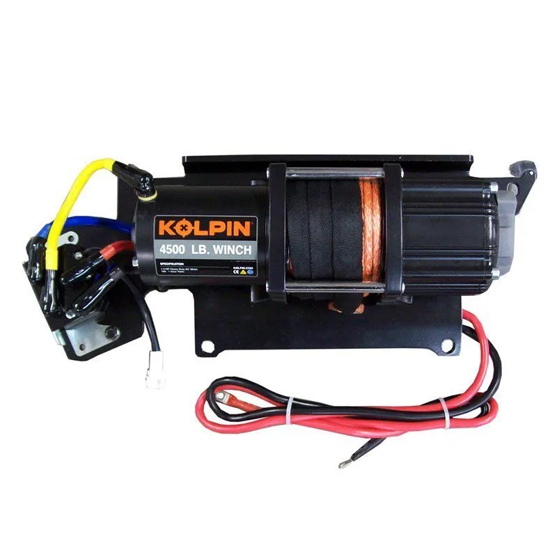 Polaris Ranger 1000 XP Kolpin QuickMount Winch 4500 lb Synthetic Rope