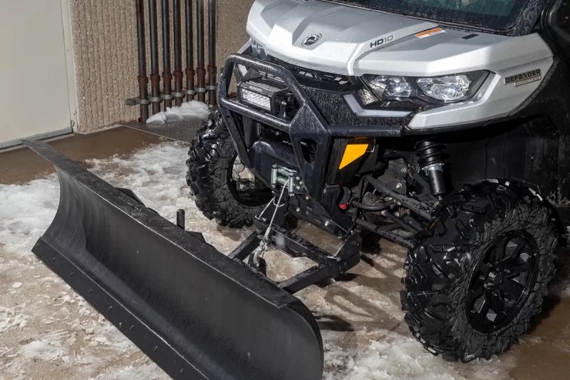 CanAm Defender Kolpin Conquerer Front Connect Plow Kit Quad Logic
