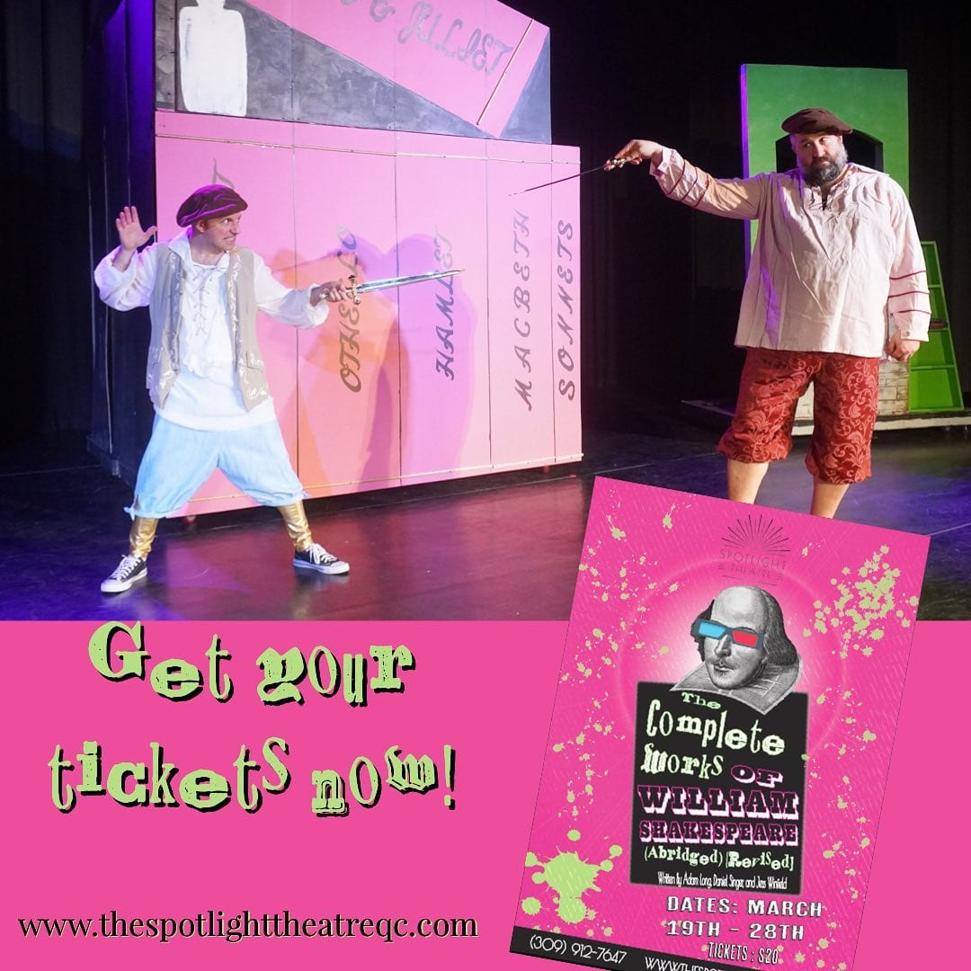 Moline's Spotlight Theatre Enjoying a Rare Commodity Happiness Quad