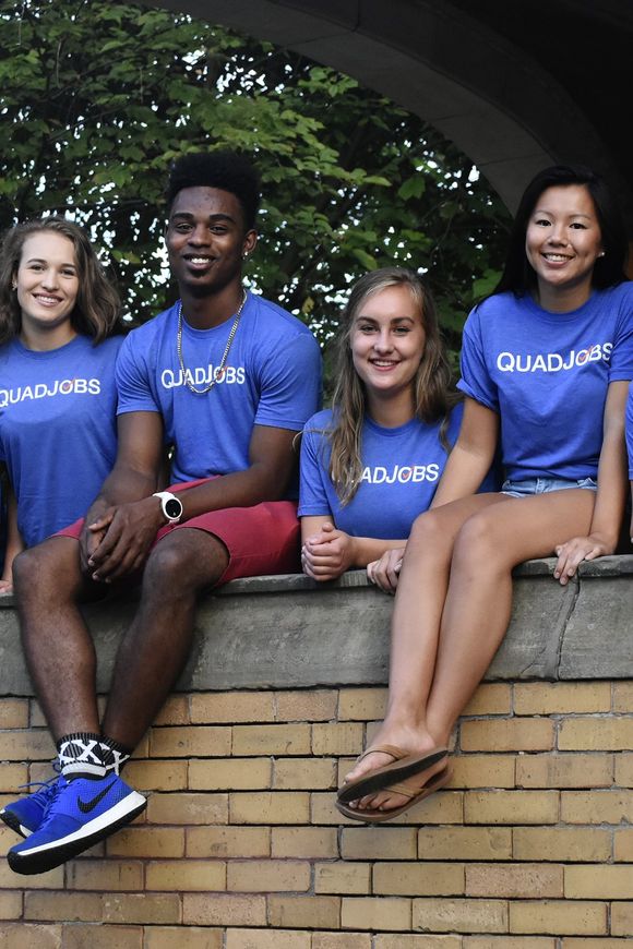 QUADJOBS On demand college student employment platform