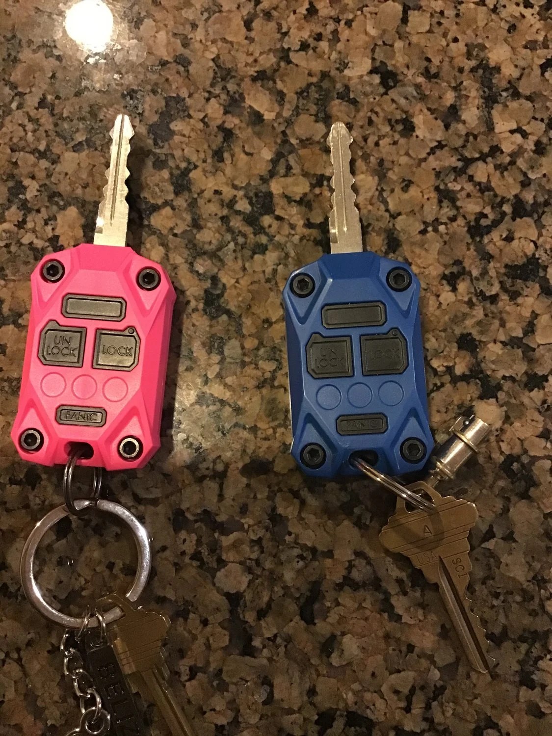 AJT Design Injection Molded Key Fob Cover for 0718 Jeep Wrangler JK