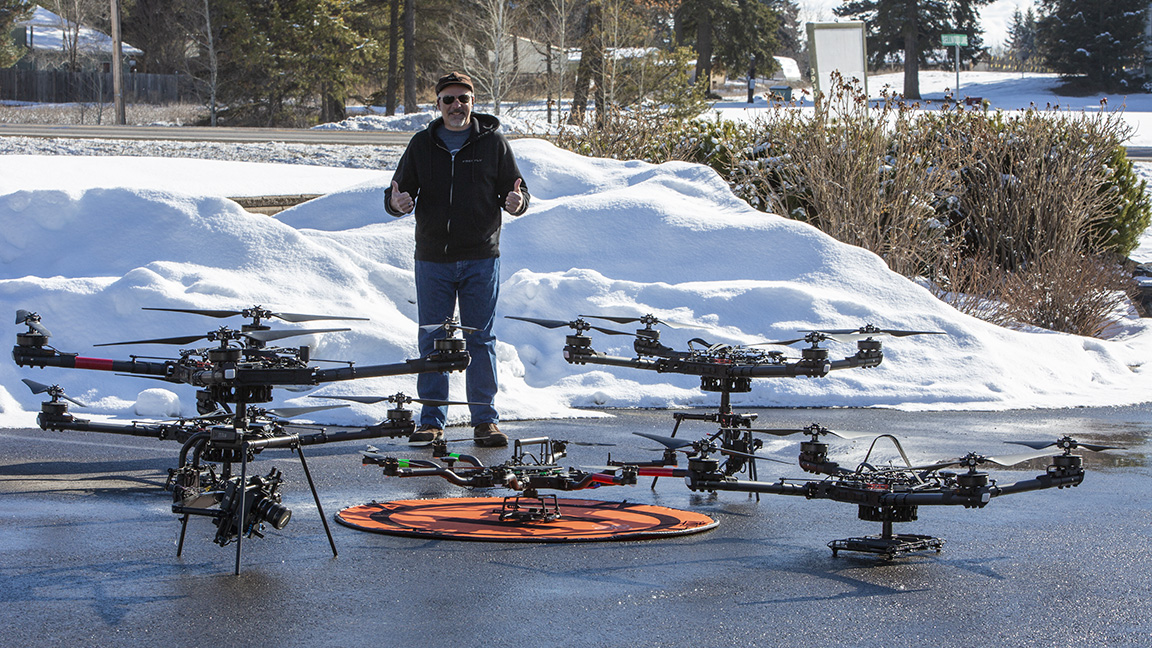Enterprise Drone Equipment for Commercial use Quadrocopter
