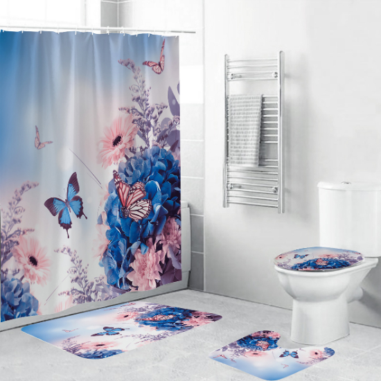 Butterfly Bathroom Set