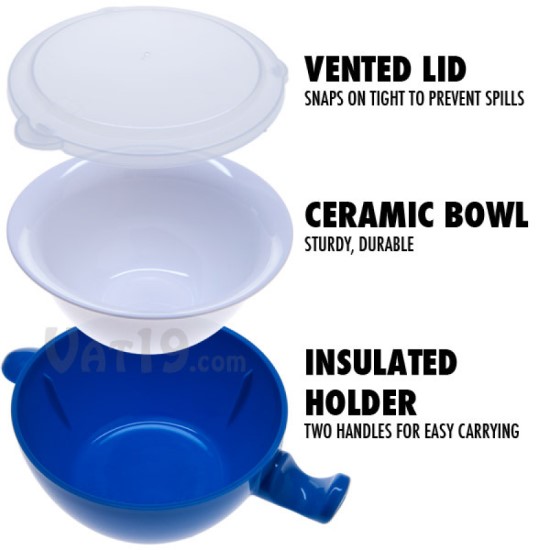 Microwave safe bowl, cool touch bowl, CTMB, ,microwave, bowl