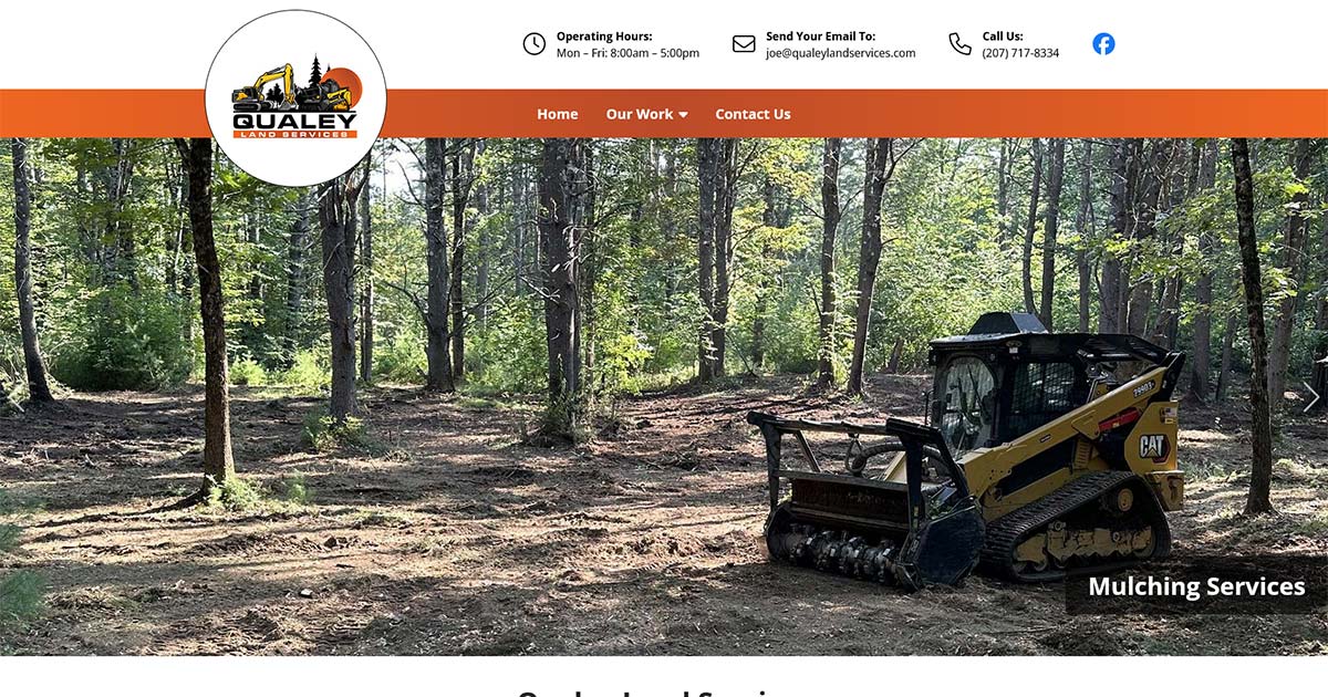 Expert Forest Mulching Services Qualey Land Services