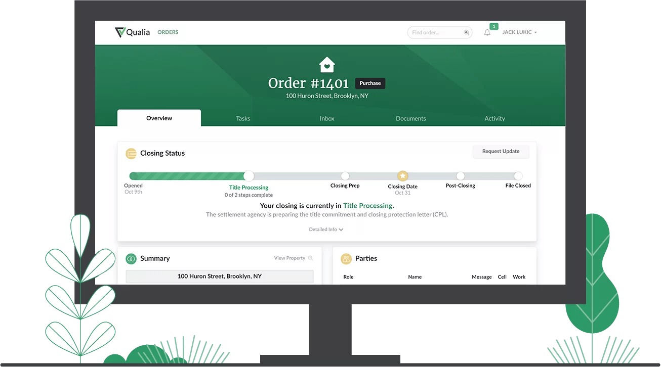 Real Estate Transaction Management and Settlement Software Qualia