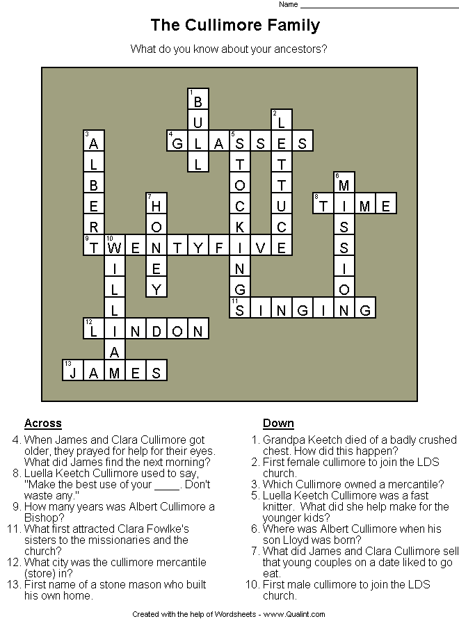 Sample worksheets made with Wordsheets, the word search, word scramble