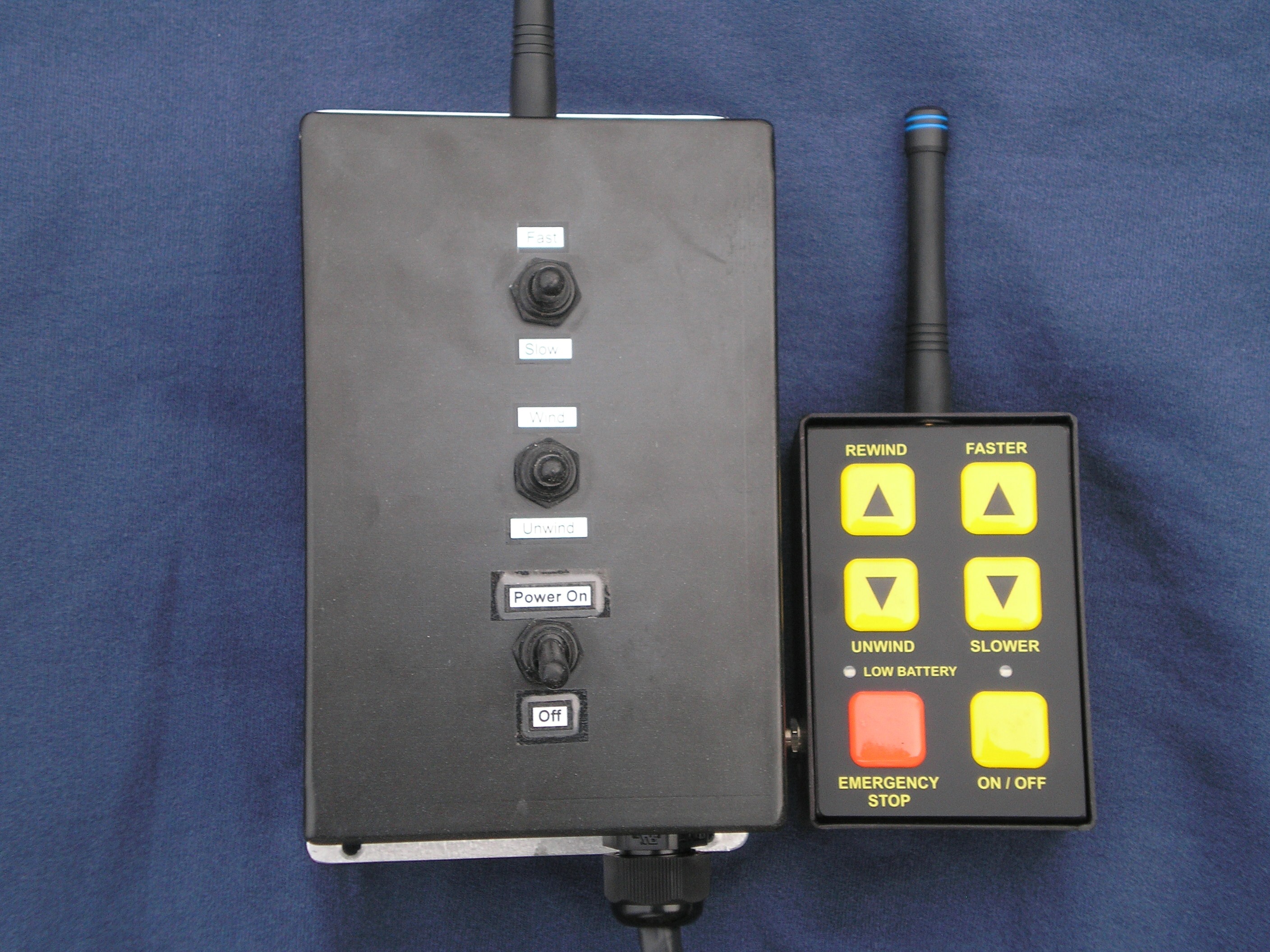 Wireless Remote Motor Controls