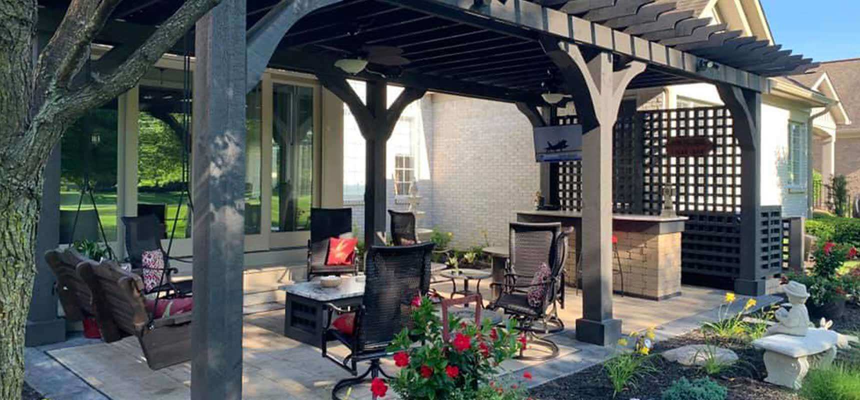 Patio Pergola Kits, Arbors Indianapolis IN, Chicago IL