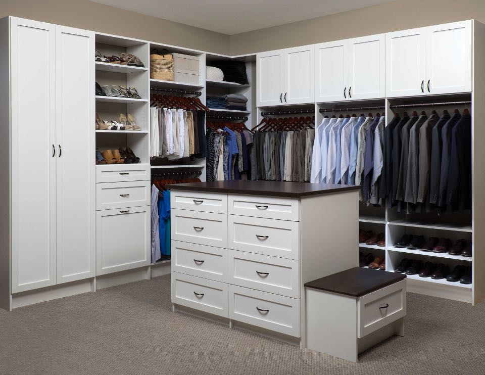 Custom Solutions for Your Master Closet • Quality Closets Cary NC