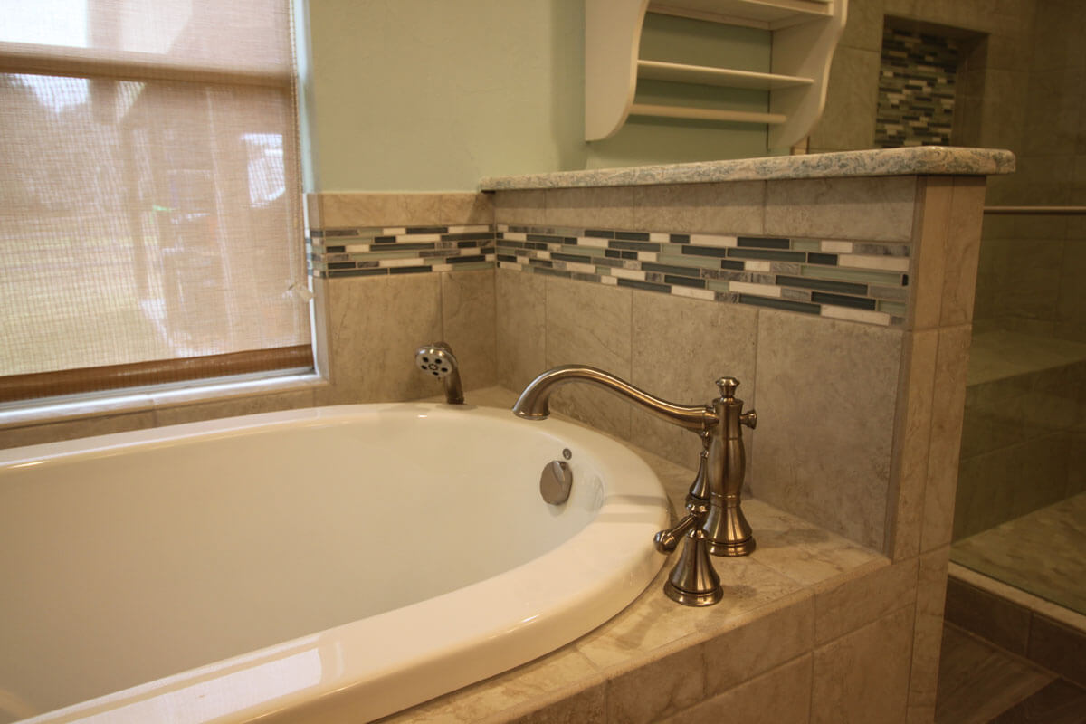 Tiled Bathroom Renovation Project In Gainesville, FL