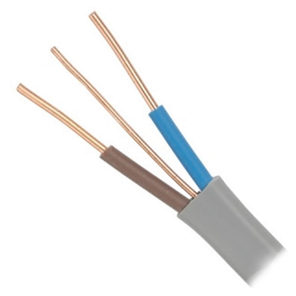 ECC Cable Flat With Ground (1 Feet) Quality Electrical Sales