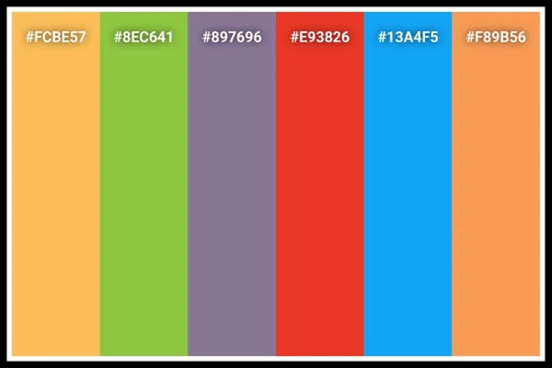 12 Color Schemes from Nicktoons, Cartoon Network, & More QLP