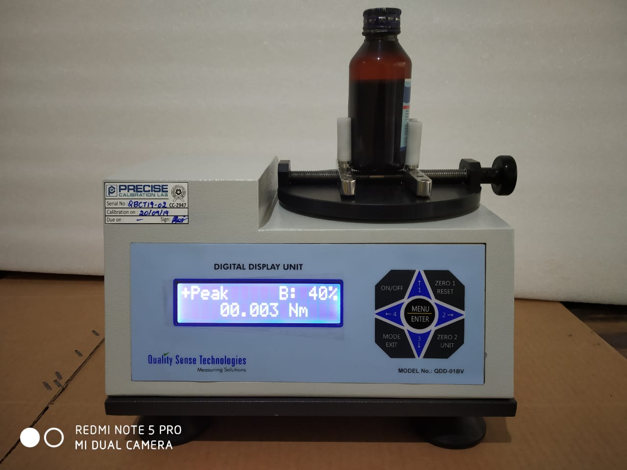 Bottle Cap Torque Tester Quality