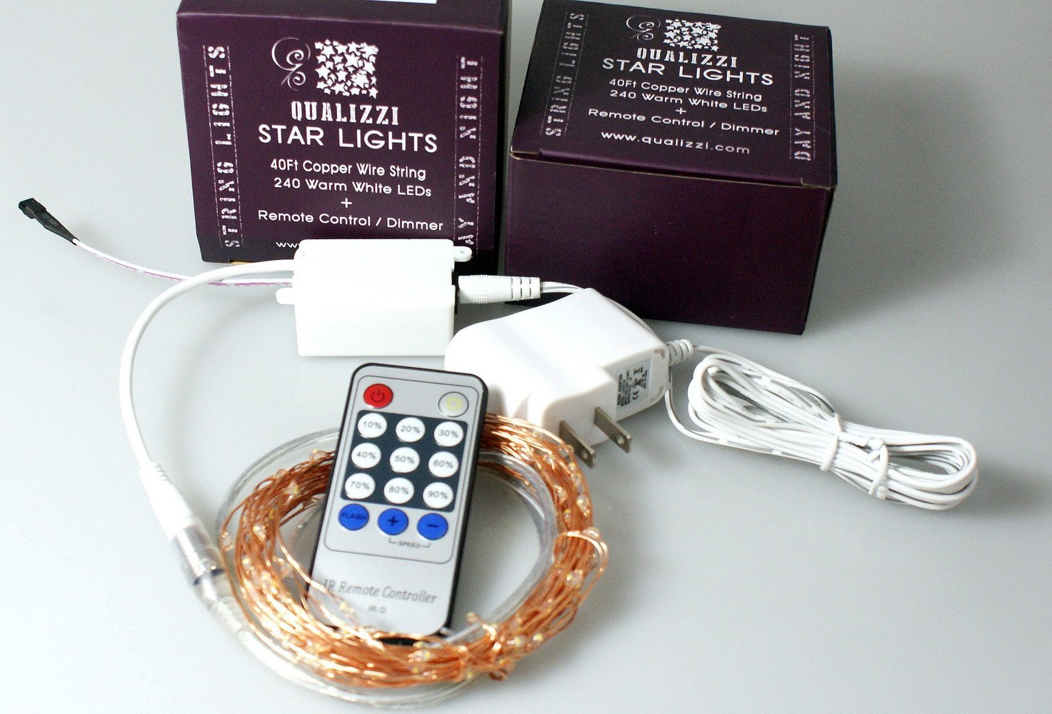 Starry Lights Remote Controlled Qualizzi Starry and String Lights