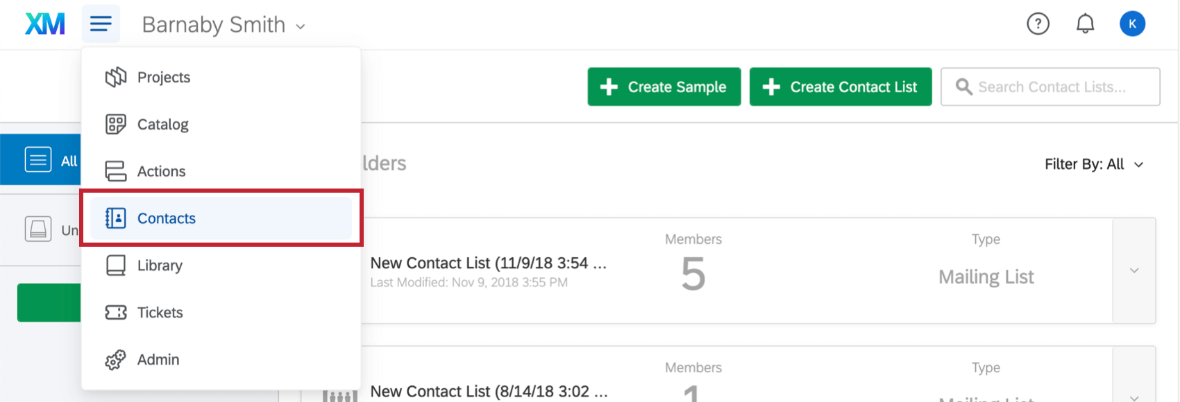 Contacts Basic Overview